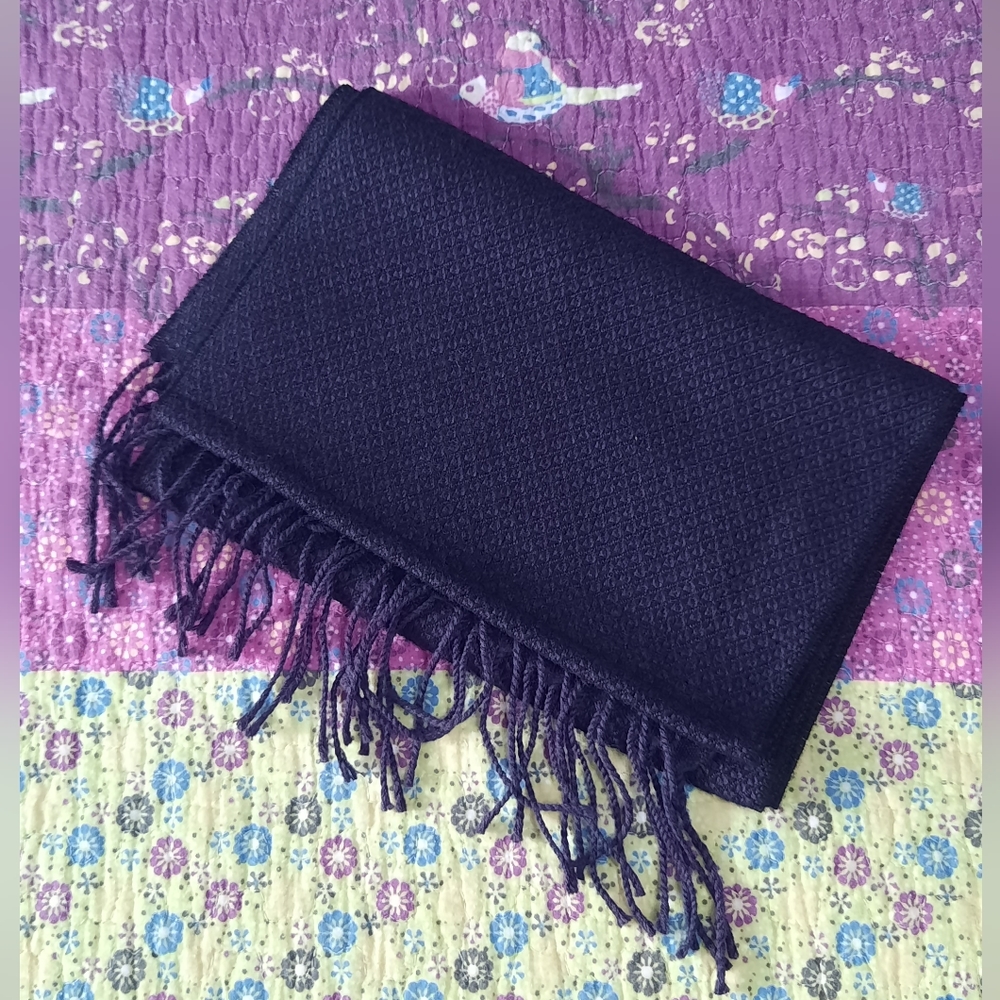 Basile Wool Blend Scarf Made in Italy NWOT